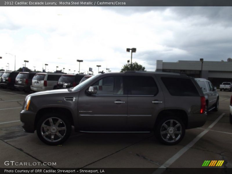 Mocha Steel Metallic / Cashmere/Cocoa 2012 Cadillac Escalade Luxury