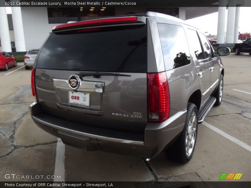 Mocha Steel Metallic / Cashmere/Cocoa 2012 Cadillac Escalade Luxury