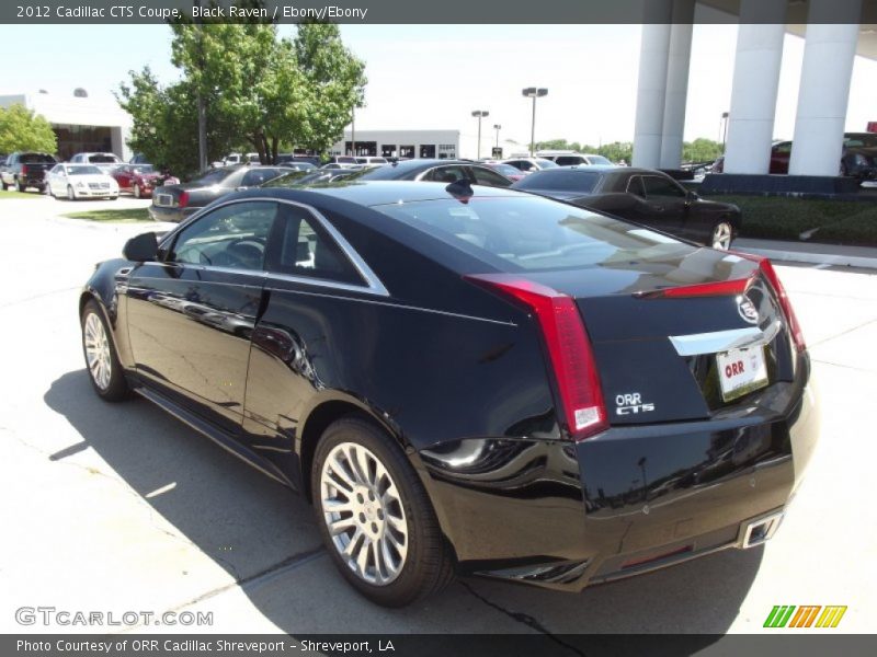 Black Raven / Ebony/Ebony 2012 Cadillac CTS Coupe
