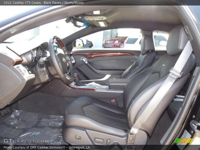 Black Raven / Ebony/Ebony 2012 Cadillac CTS Coupe