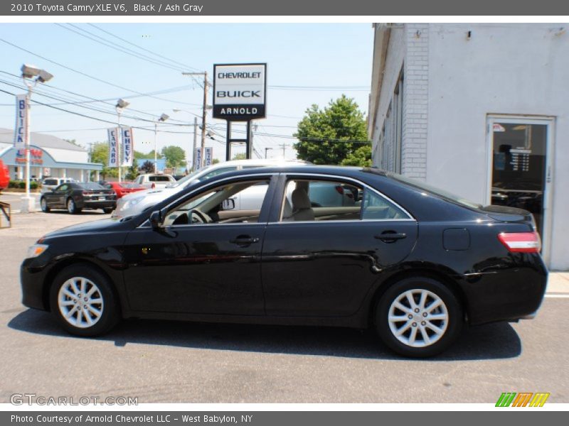 Black / Ash Gray 2010 Toyota Camry XLE V6