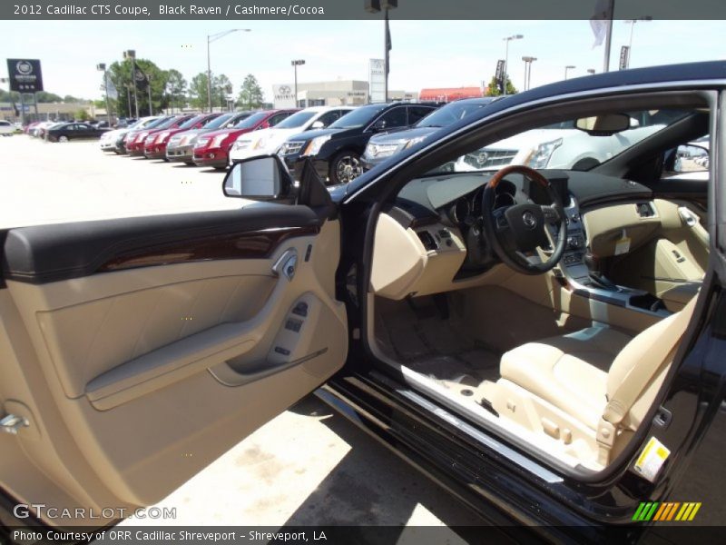 Black Raven / Cashmere/Cocoa 2012 Cadillac CTS Coupe