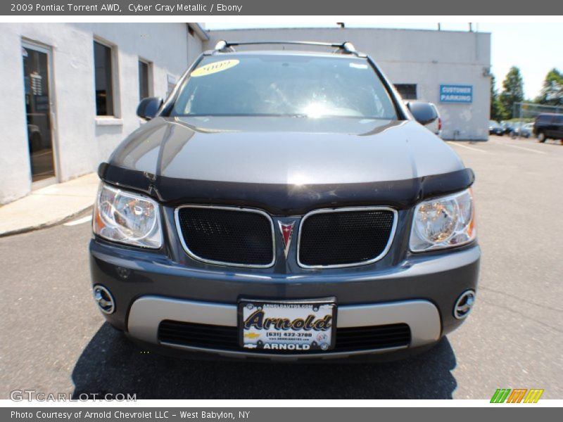 Cyber Gray Metallic / Ebony 2009 Pontiac Torrent AWD