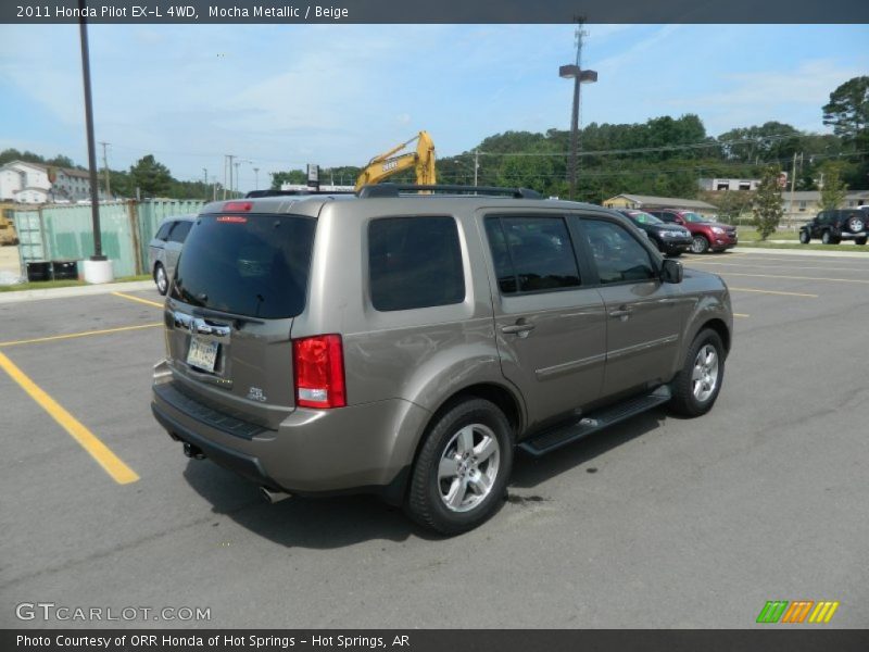 Mocha Metallic / Beige 2011 Honda Pilot EX-L 4WD