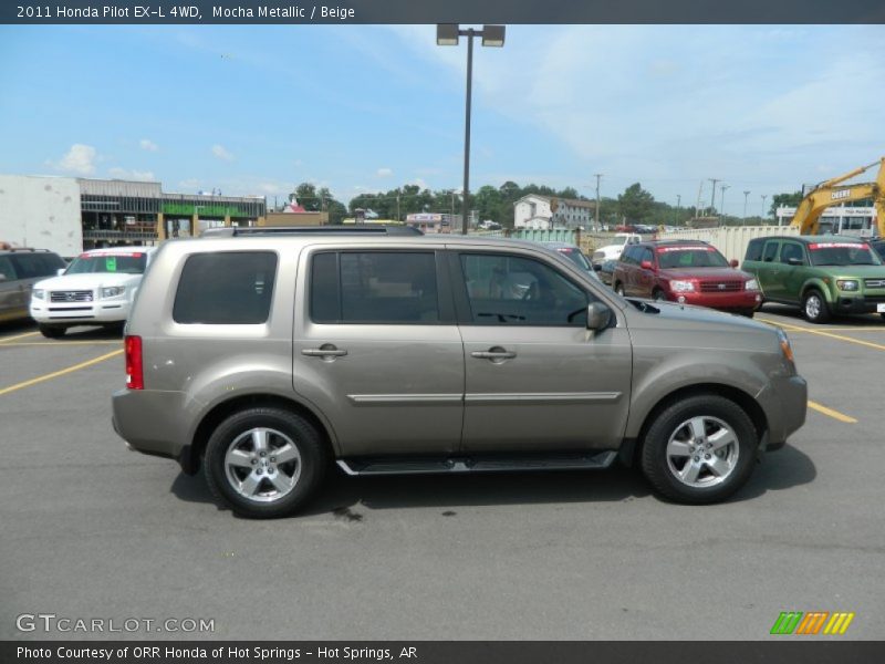 Mocha Metallic / Beige 2011 Honda Pilot EX-L 4WD