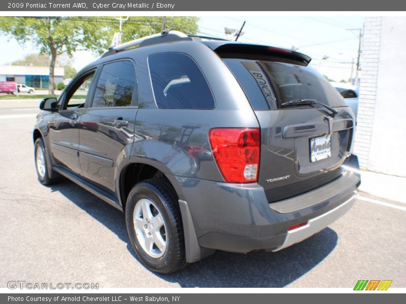 Cyber Gray Metallic / Ebony 2009 Pontiac Torrent AWD