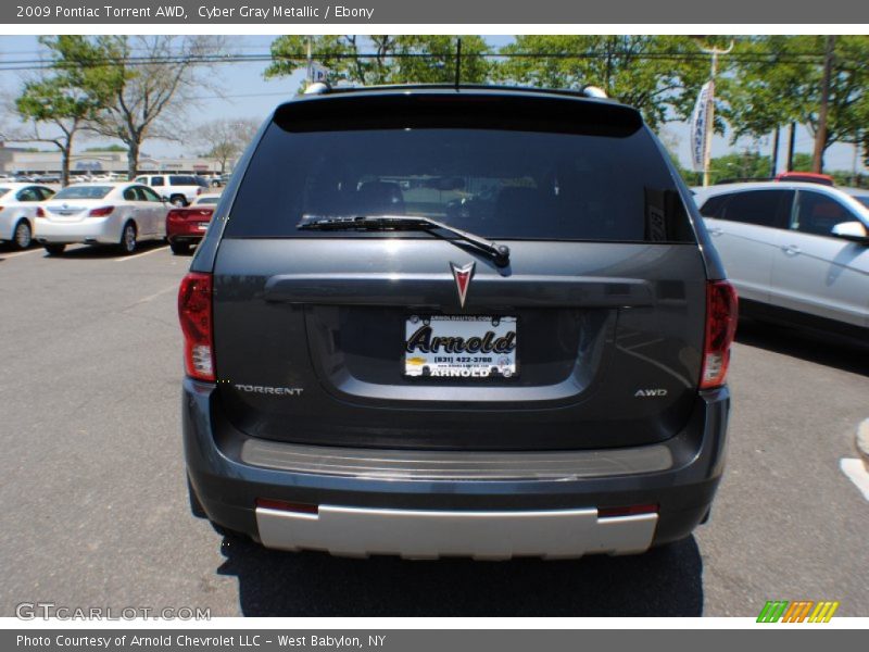 Cyber Gray Metallic / Ebony 2009 Pontiac Torrent AWD
