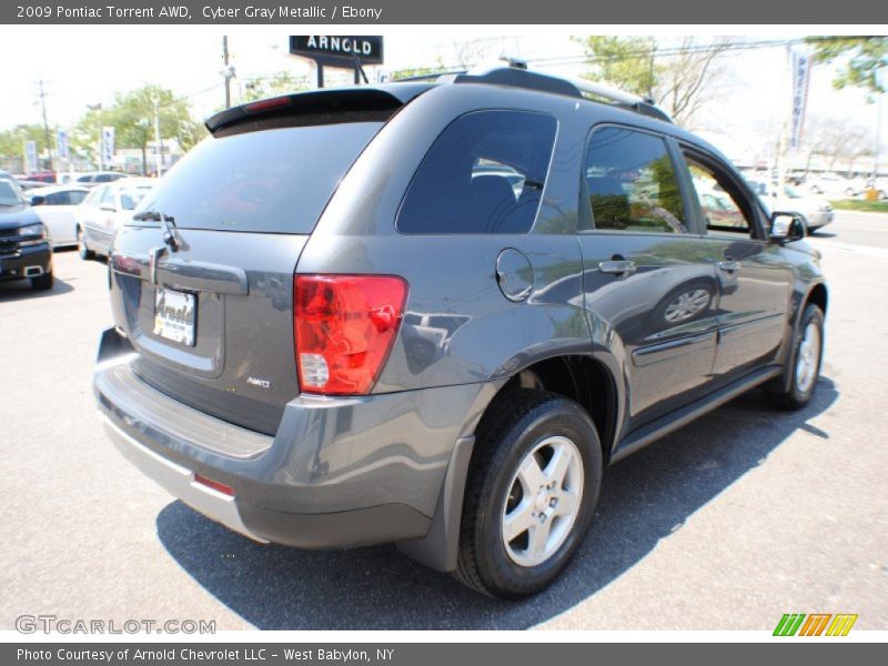 Cyber Gray Metallic / Ebony 2009 Pontiac Torrent AWD