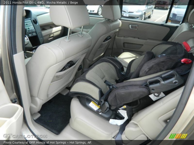Mocha Metallic / Beige 2011 Honda Pilot EX-L 4WD