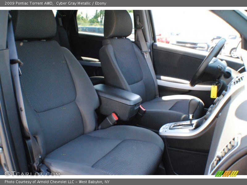 Cyber Gray Metallic / Ebony 2009 Pontiac Torrent AWD