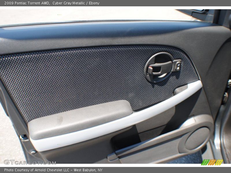 Cyber Gray Metallic / Ebony 2009 Pontiac Torrent AWD