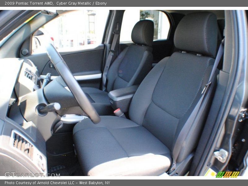 Cyber Gray Metallic / Ebony 2009 Pontiac Torrent AWD