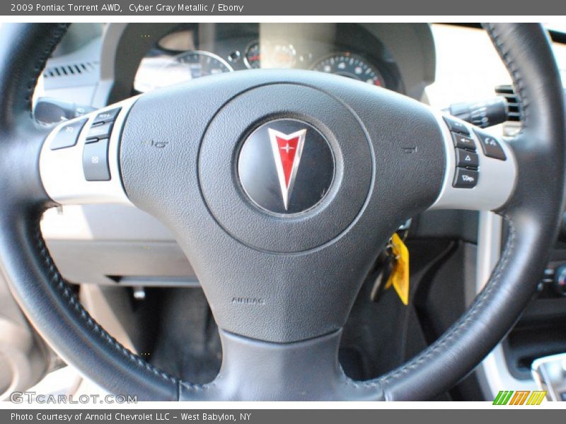 Cyber Gray Metallic / Ebony 2009 Pontiac Torrent AWD