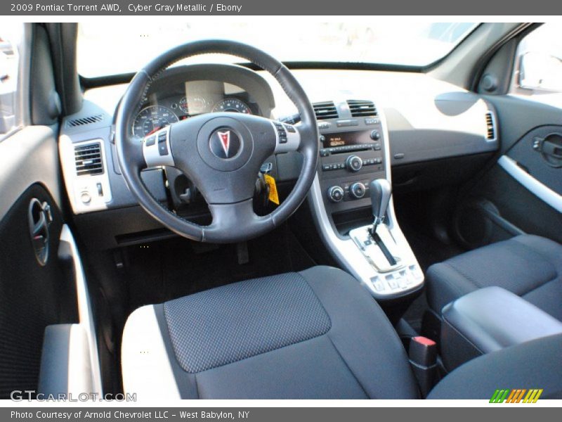 Cyber Gray Metallic / Ebony 2009 Pontiac Torrent AWD