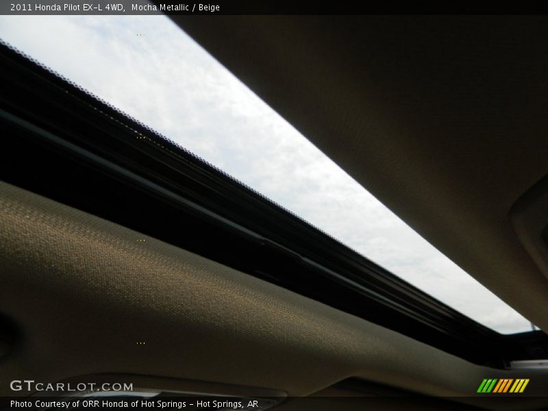 Mocha Metallic / Beige 2011 Honda Pilot EX-L 4WD