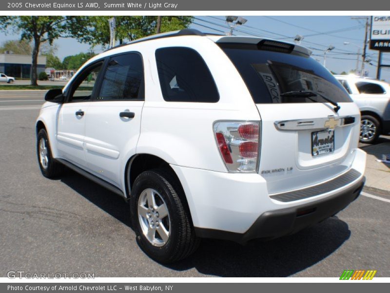Summit White / Light Gray 2005 Chevrolet Equinox LS AWD