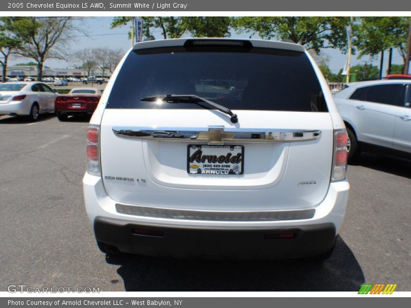 Summit White / Light Gray 2005 Chevrolet Equinox LS AWD
