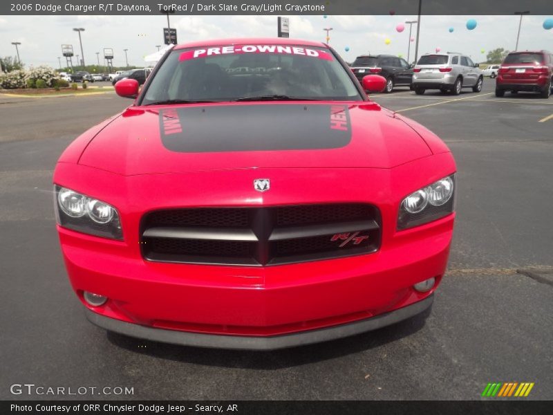 TorRed / Dark Slate Gray/Light Graystone 2006 Dodge Charger R/T Daytona