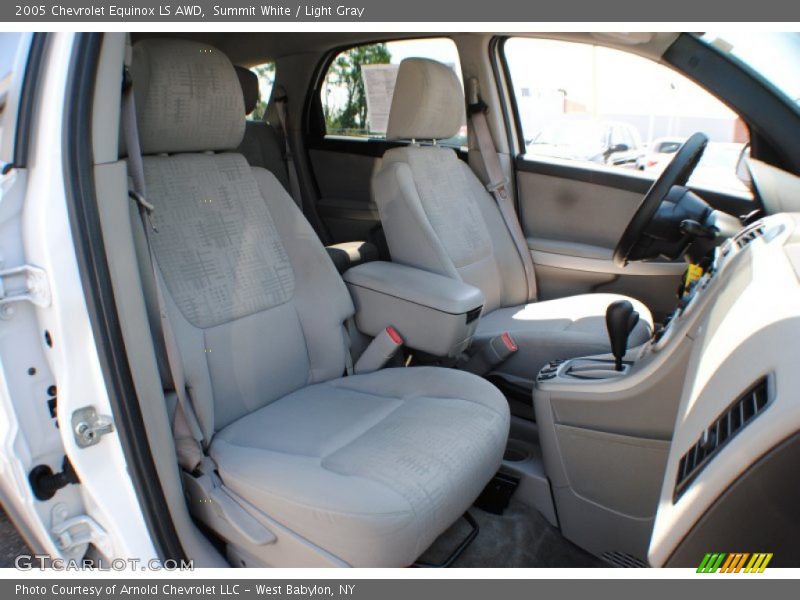 Summit White / Light Gray 2005 Chevrolet Equinox LS AWD