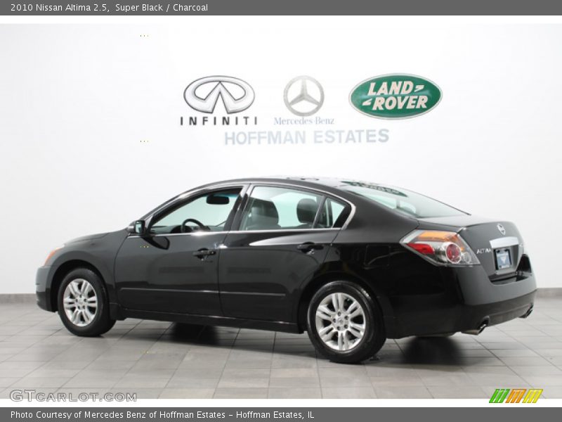 Super Black / Charcoal 2010 Nissan Altima 2.5