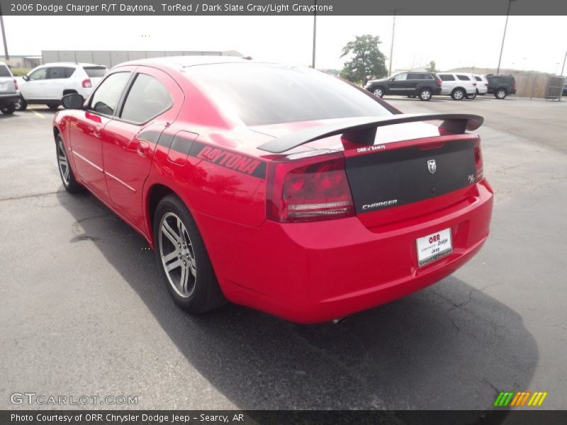 TorRed / Dark Slate Gray/Light Graystone 2006 Dodge Charger R/T Daytona