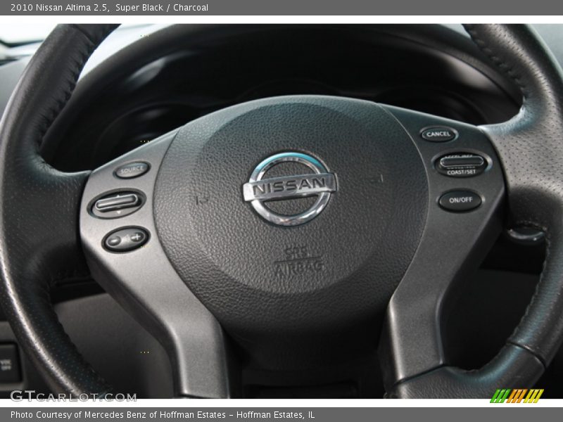Super Black / Charcoal 2010 Nissan Altima 2.5