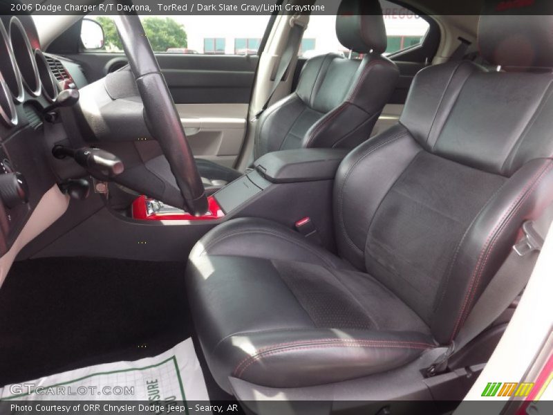 TorRed / Dark Slate Gray/Light Graystone 2006 Dodge Charger R/T Daytona