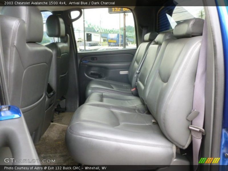 Rear Seat of 2003 Avalanche 1500 4x4