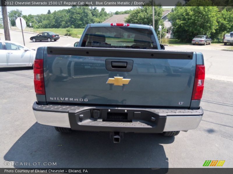 Blue Granite Metallic / Ebony 2012 Chevrolet Silverado 1500 LT Regular Cab 4x4