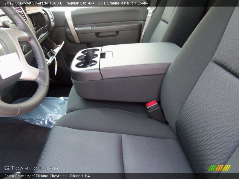 Blue Granite Metallic / Ebony 2012 Chevrolet Silverado 1500 LT Regular Cab 4x4