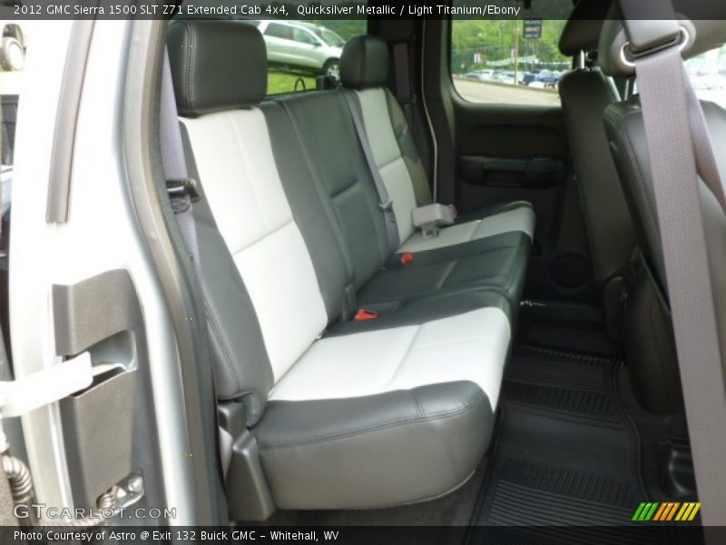 Quicksilver Metallic / Light Titanium/Ebony 2012 GMC Sierra 1500 SLT Z71 Extended Cab 4x4