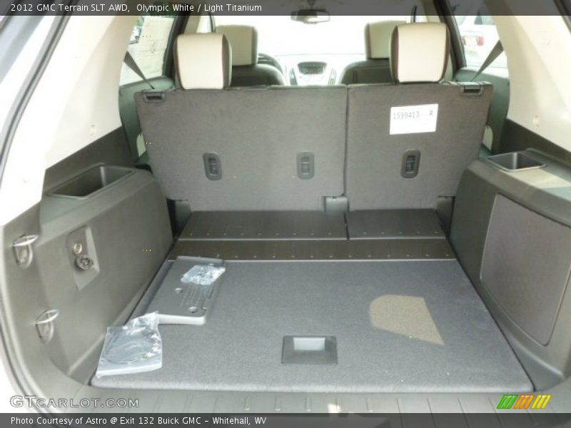 Olympic White / Light Titanium 2012 GMC Terrain SLT AWD