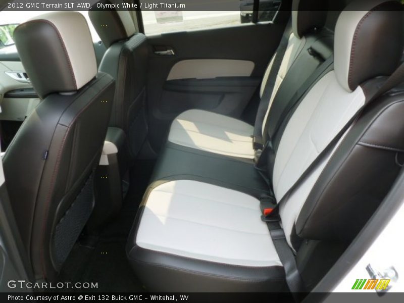 Olympic White / Light Titanium 2012 GMC Terrain SLT AWD