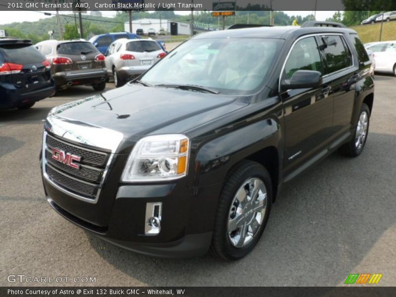 Carbon Black Metallic / Light Titanium 2012 GMC Terrain SLT AWD
