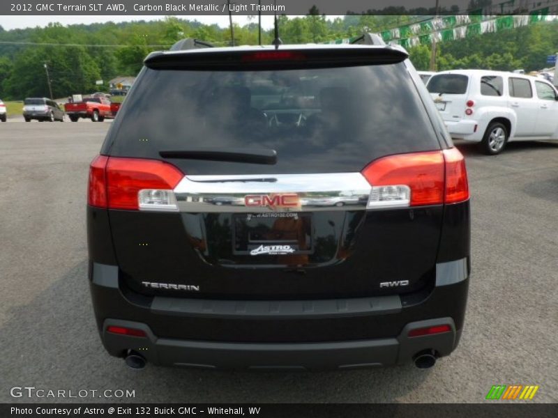 Carbon Black Metallic / Light Titanium 2012 GMC Terrain SLT AWD