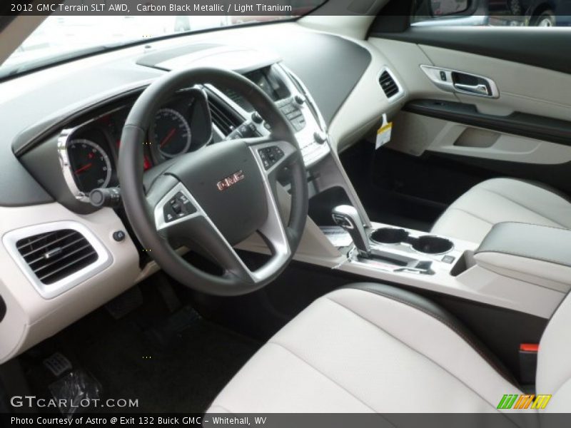 Carbon Black Metallic / Light Titanium 2012 GMC Terrain SLT AWD