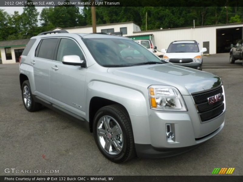 Quicksilver Metallic / Light Titanium 2012 GMC Terrain SLE AWD