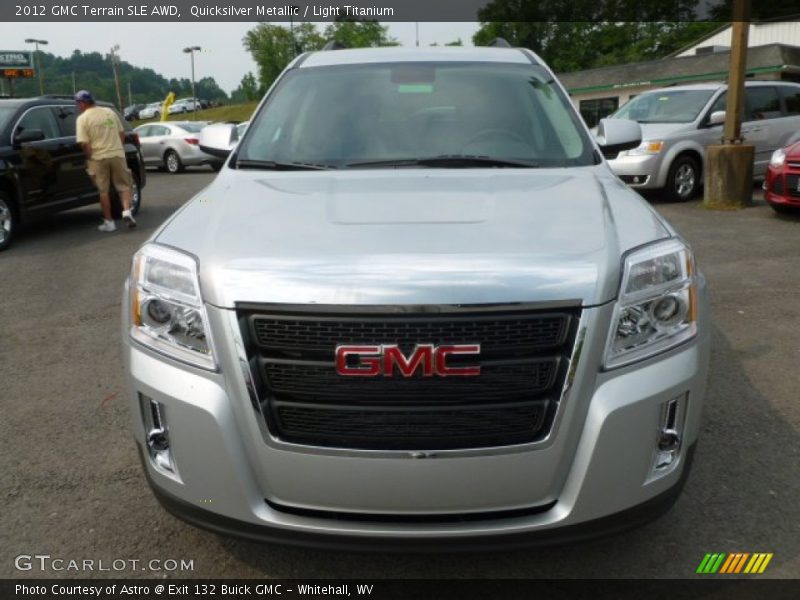 Quicksilver Metallic / Light Titanium 2012 GMC Terrain SLE AWD