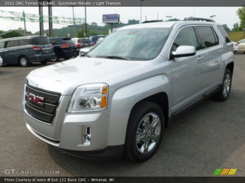 Quicksilver Metallic / Light Titanium 2012 GMC Terrain SLE AWD