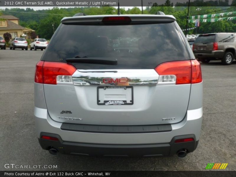 Quicksilver Metallic / Light Titanium 2012 GMC Terrain SLE AWD