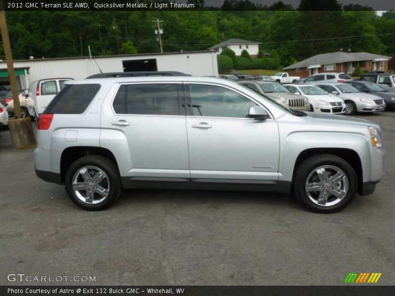 Quicksilver Metallic / Light Titanium 2012 GMC Terrain SLE AWD