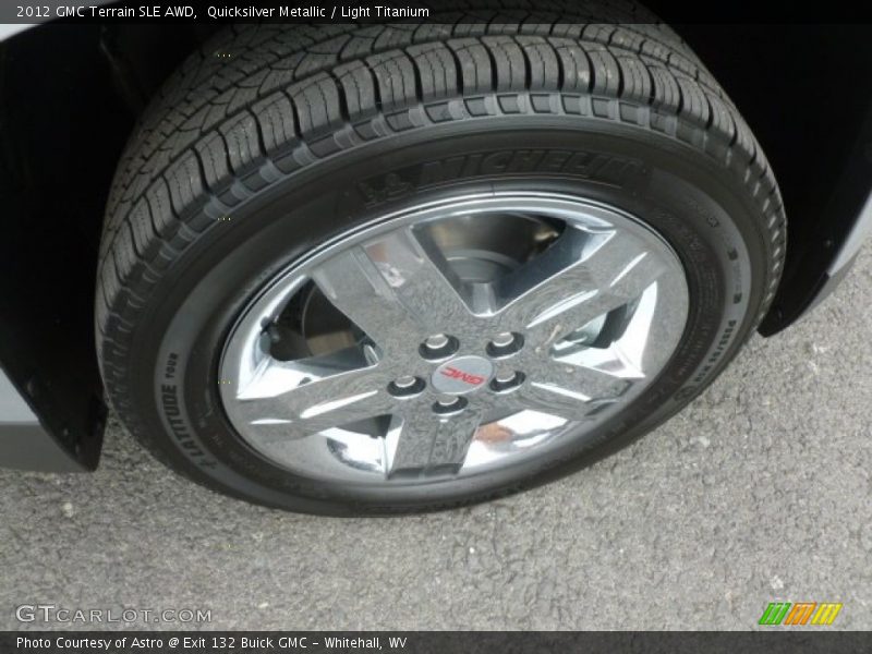 Quicksilver Metallic / Light Titanium 2012 GMC Terrain SLE AWD