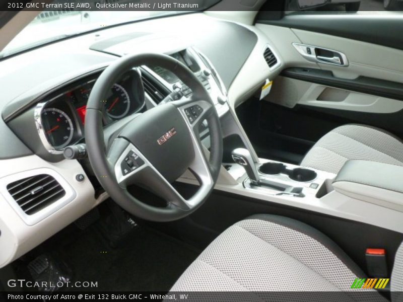 Quicksilver Metallic / Light Titanium 2012 GMC Terrain SLE AWD