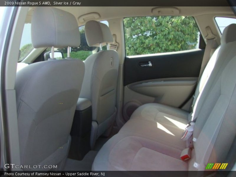 Silver Ice / Gray 2009 Nissan Rogue S AWD