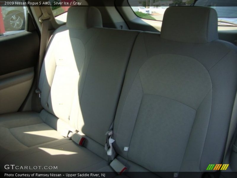 Silver Ice / Gray 2009 Nissan Rogue S AWD