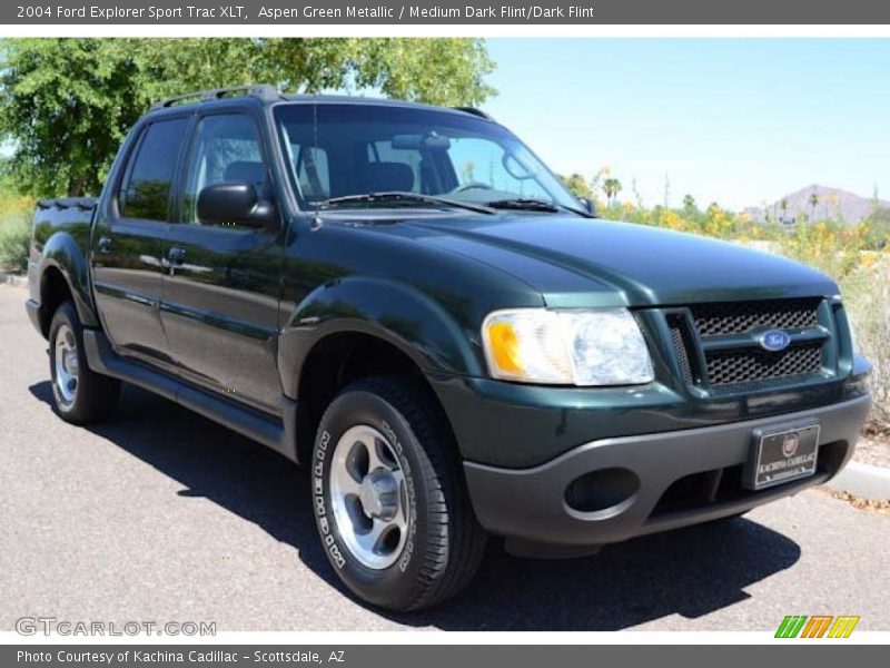 Front 3/4 View of 2004 Explorer Sport Trac XLT