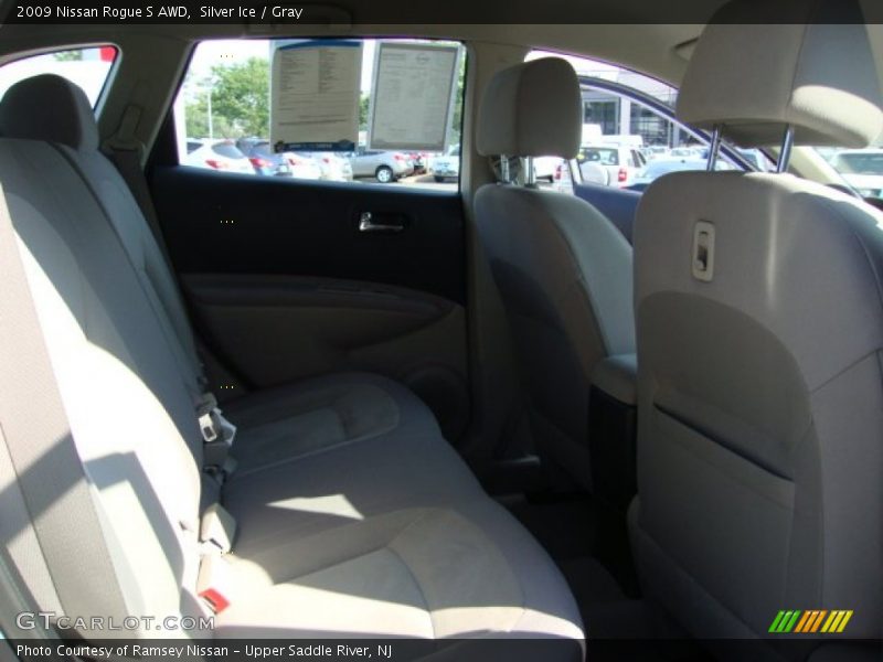 Silver Ice / Gray 2009 Nissan Rogue S AWD