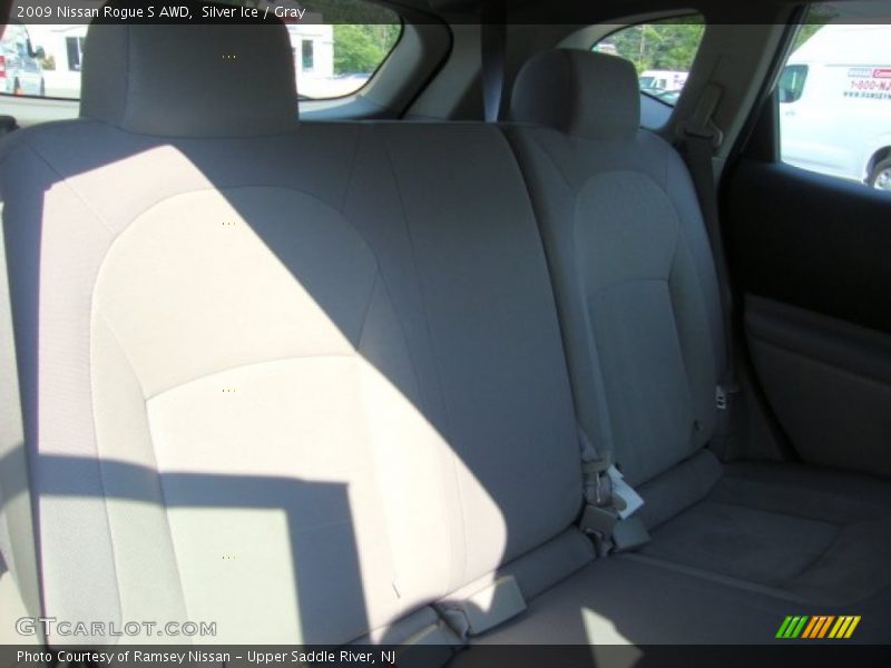 Silver Ice / Gray 2009 Nissan Rogue S AWD