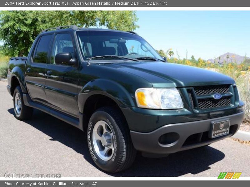 Front 3/4 View of 2004 Explorer Sport Trac XLT