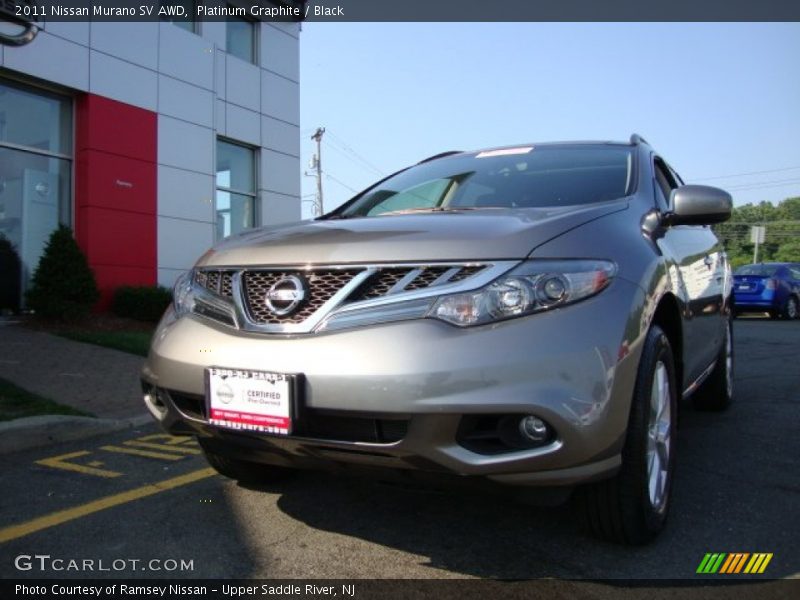 Platinum Graphite / Black 2011 Nissan Murano SV AWD